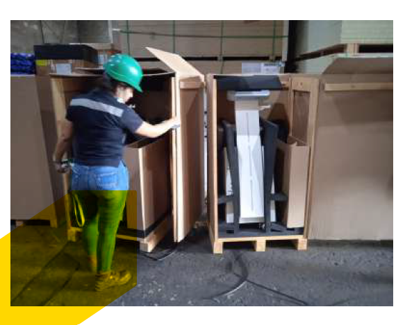 inspeccion y evaluo contenedores